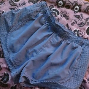 Nike Women's Blue Athletic Running Shorts